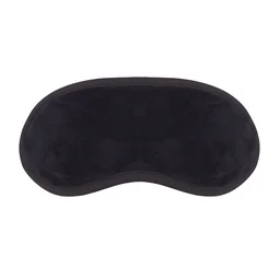 Schwarze Schlafmaske