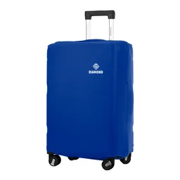Blaue Mittelgroẞe Kofferschutzhülle